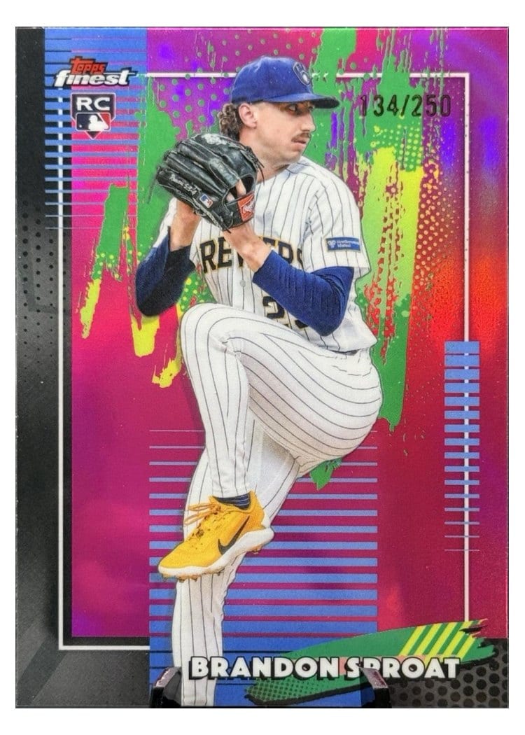 2026 Topps Finest Brandon Sproat #37 card