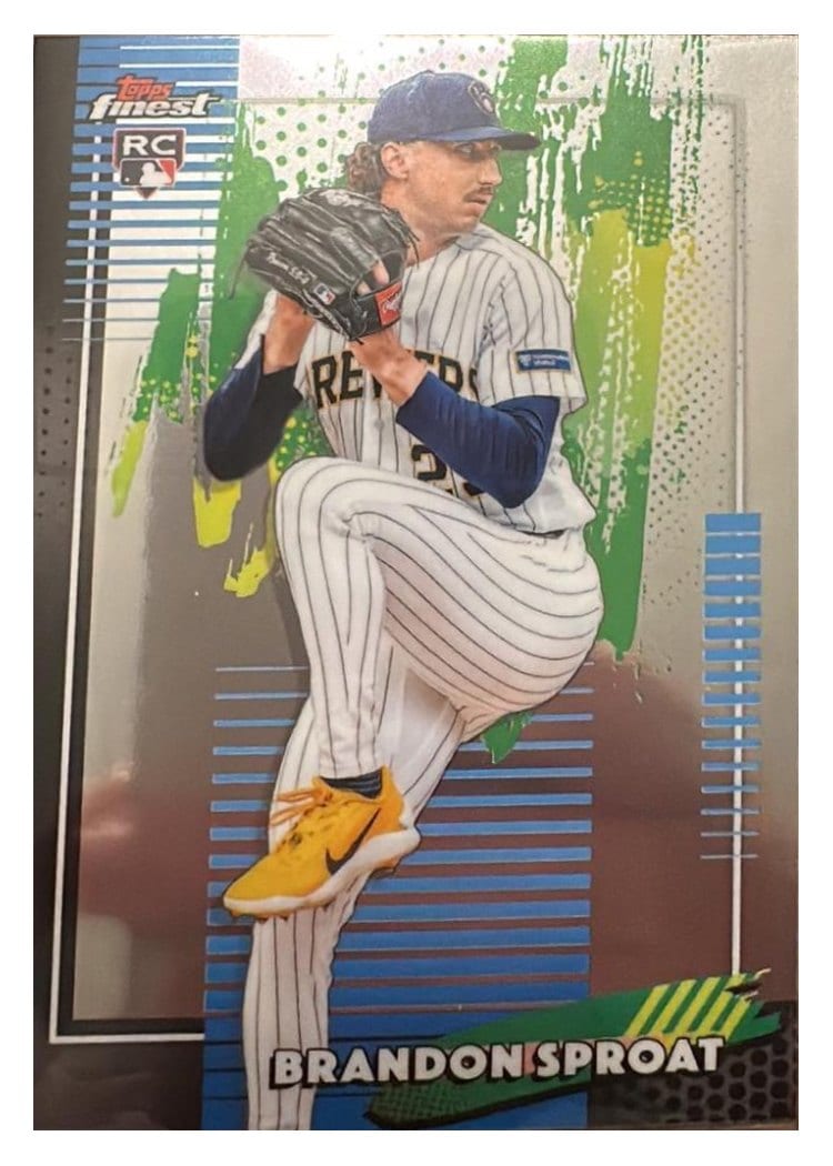 2026 Topps Finest Brandon Sproat #37 card