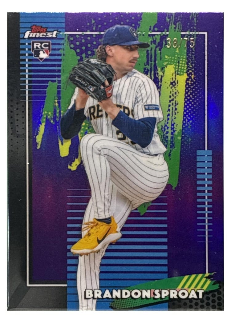 2026 Topps Finest Brandon Sproat #37 card