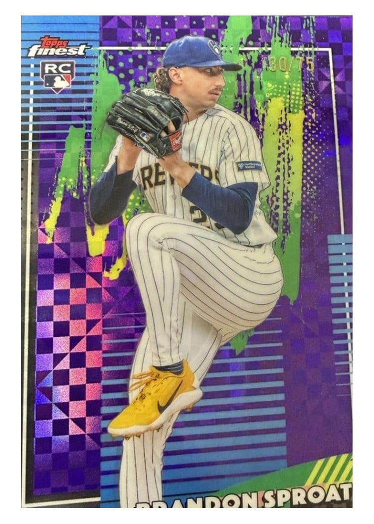 2026 Topps Finest Brandon Sproat #37 card