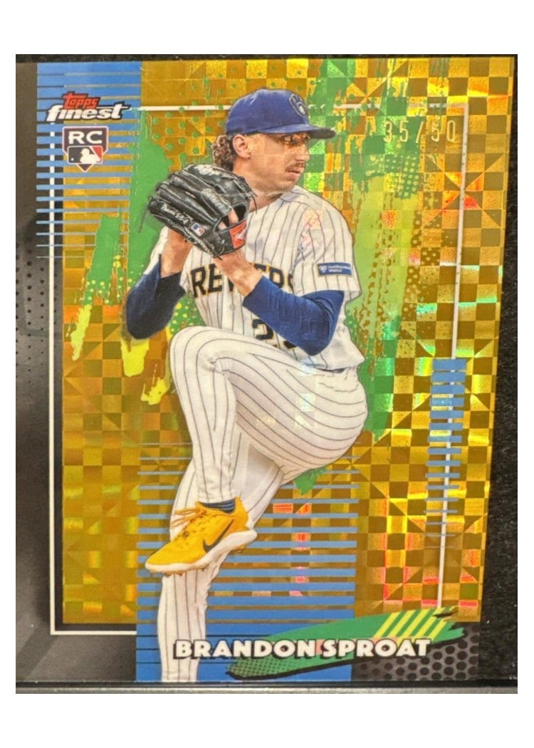 2026 Topps Finest Brandon Sproat #37 card