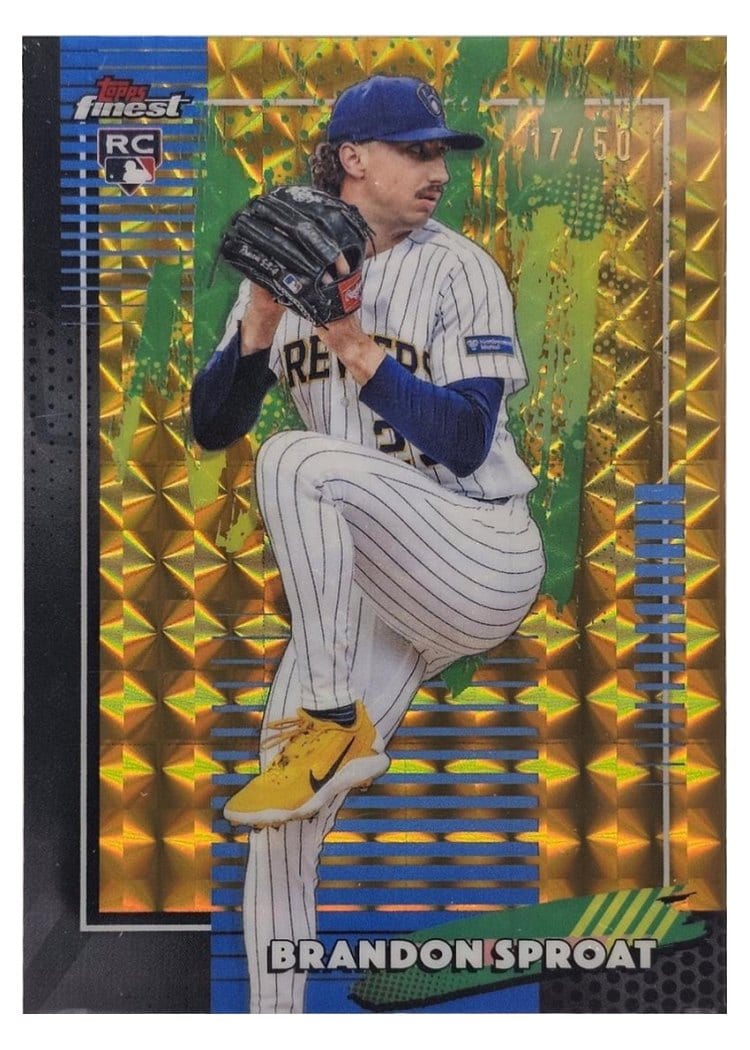 2026 Topps Finest Brandon Sproat #37 card