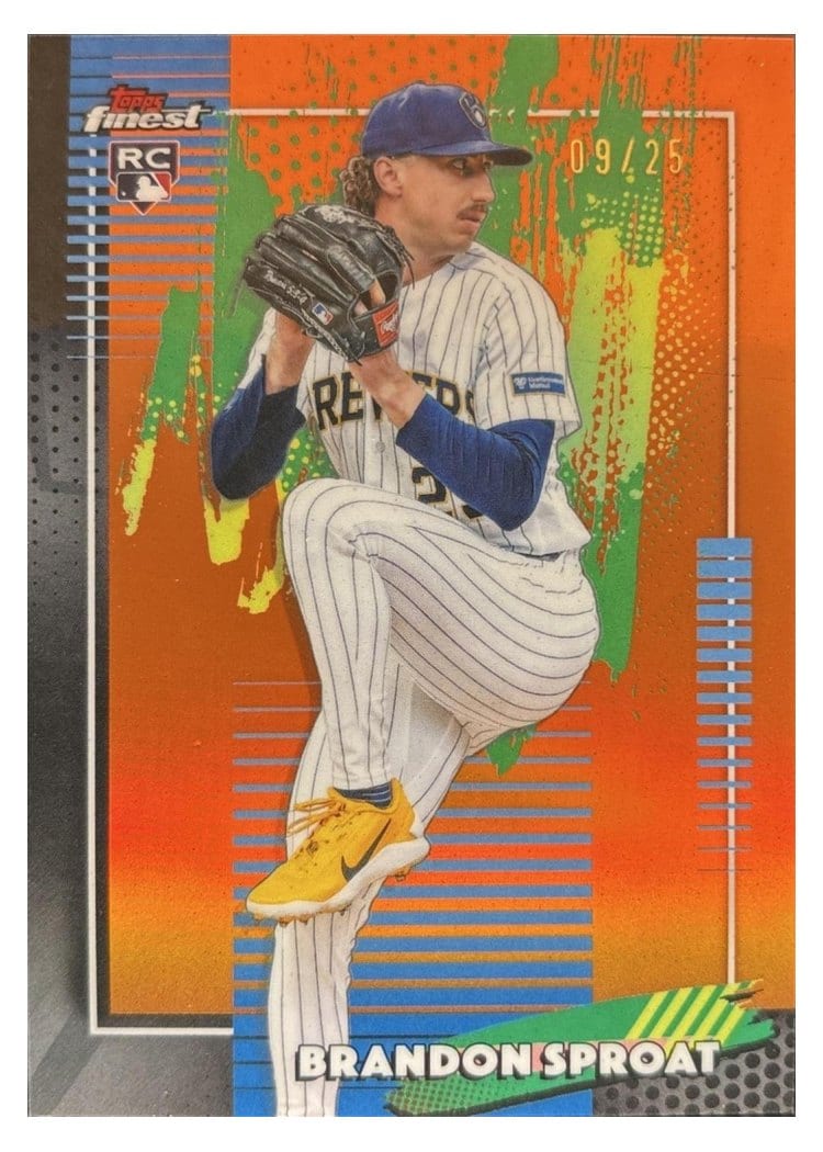 2026 Topps Finest Brandon Sproat #37 card