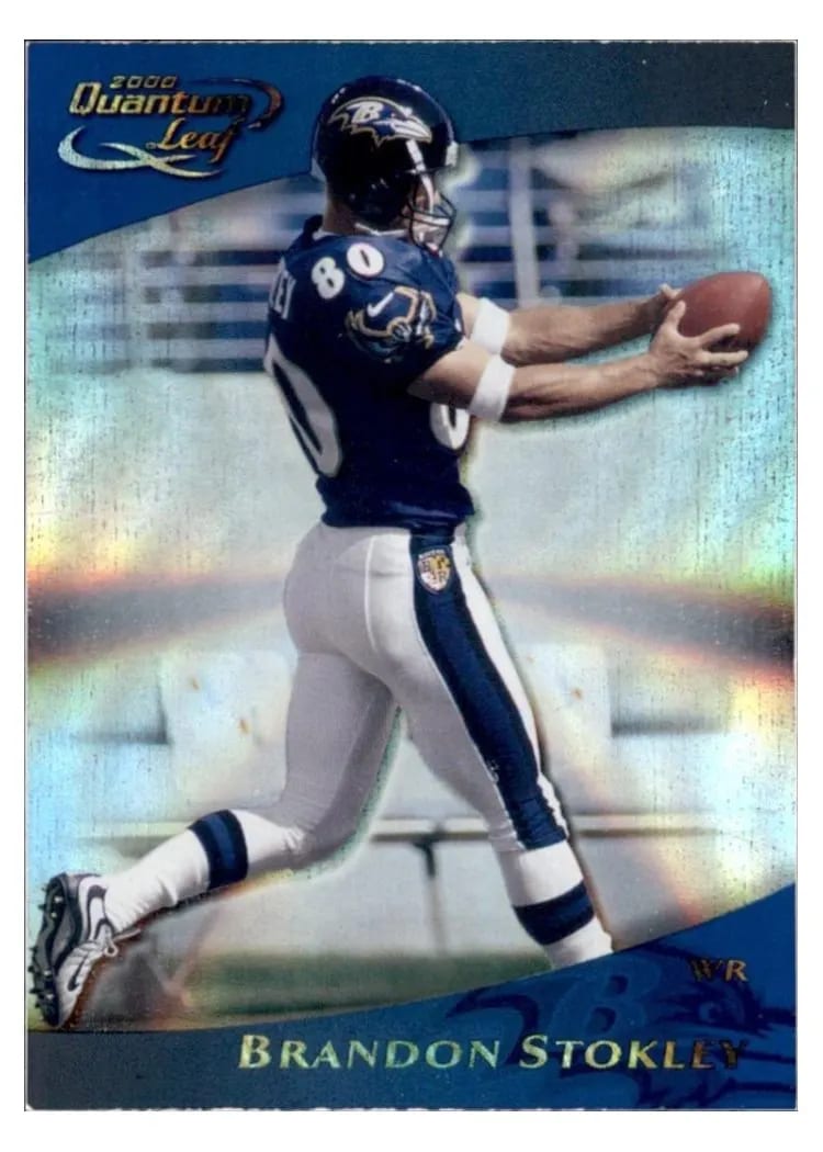 2000 Quantum Leaf Brandon Stokley #27 card