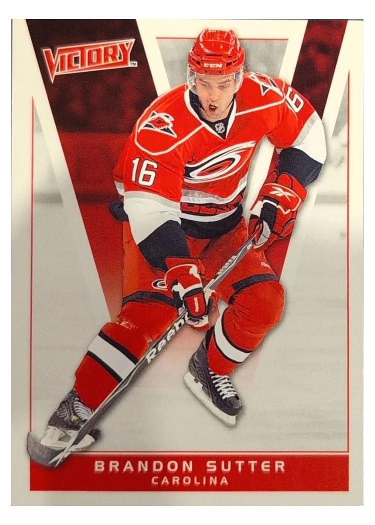 2010 Upper Deck Victory brandon sutter #29 card