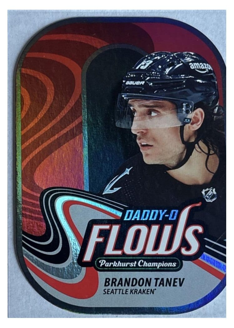2023-24 Parkhurst Champions Daddy-O Flows Brandon Tanev #DF-6 card