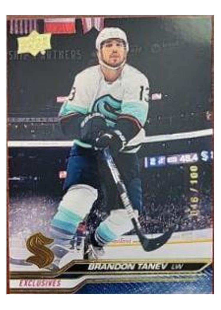 2023-24 Upper Deck Base Set Brandon Tanev #402 card
