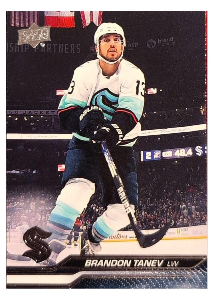 2023-24 Upper Deck Base Set Brandon Tanev #402 card