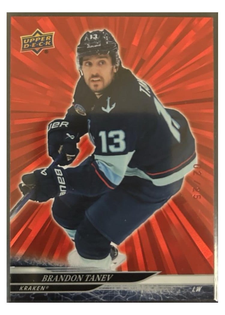 2024-25 Upper Deck Base Set Brandon Tanev #392 card