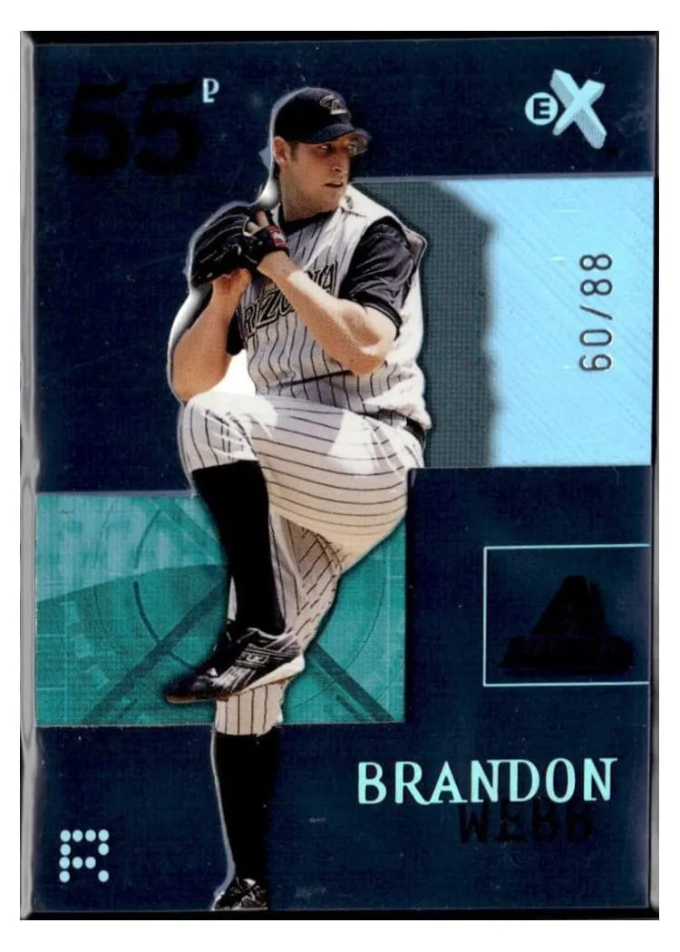 2003 Fleer E-X Brandon Webb #88 card