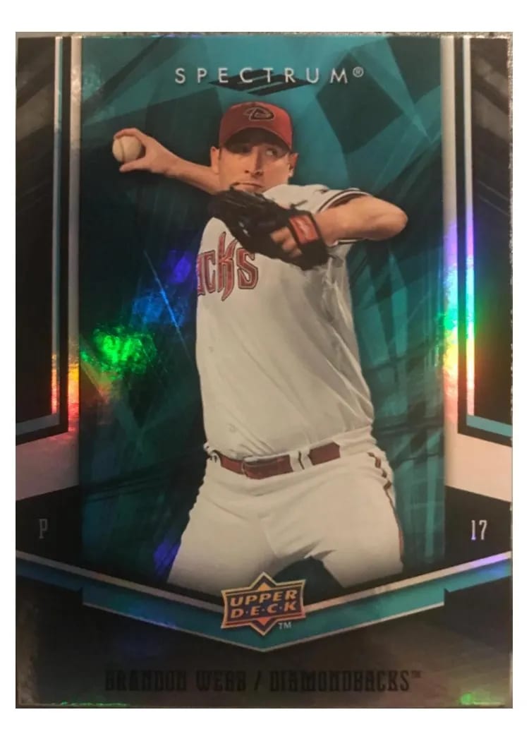 2008 Upper Deck Spectrum Brandon Webb #2 card