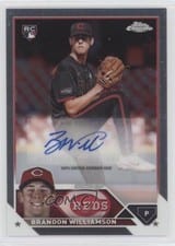 2023 Topps Chrome Update Autograph Brandon Williamson #AC-BWI card