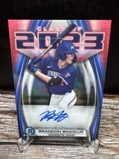 2023 Bowman Draft Class of 2023 Autographs Brandon Winokur #23A-BWR card