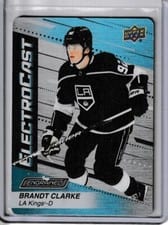 2023-24 Upper Deck Engrained ElectroCast Metal Brandt Clarke #EC-13 card