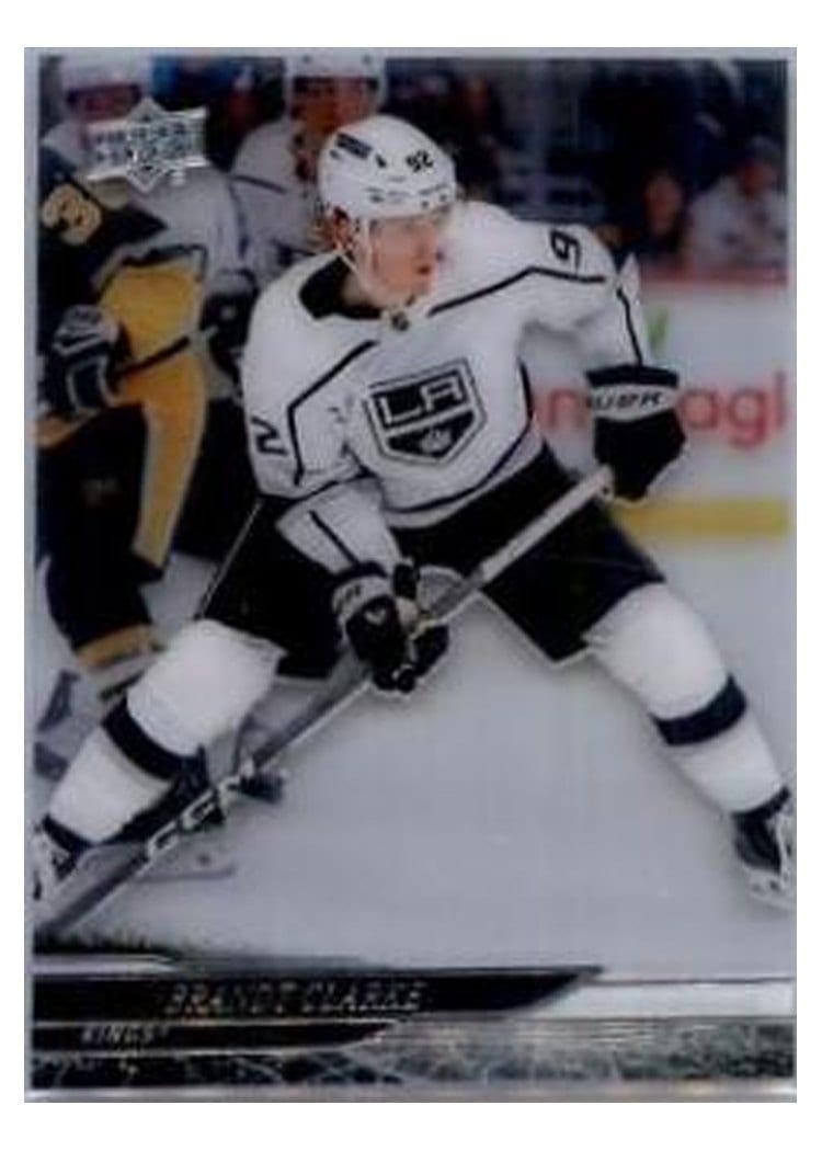 2024-25 Upper Deck Base Set Brandt Clarke Clear Cut #89 card