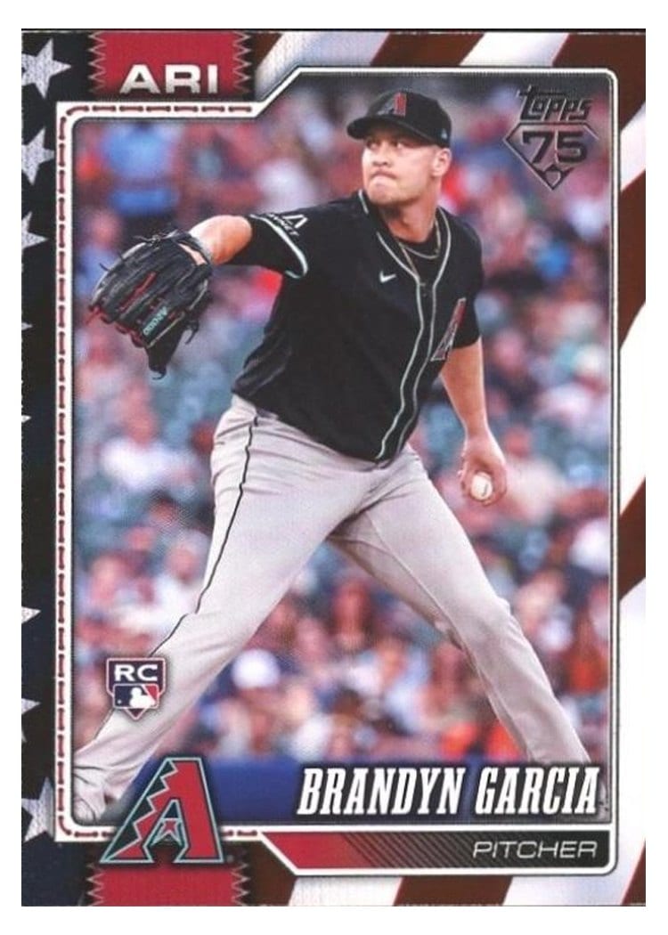 2026 Topps Base Set Brandyn Garcia #163 card