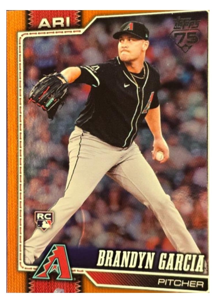 2026 Topps Base Set Brandyn Garcia #163 card