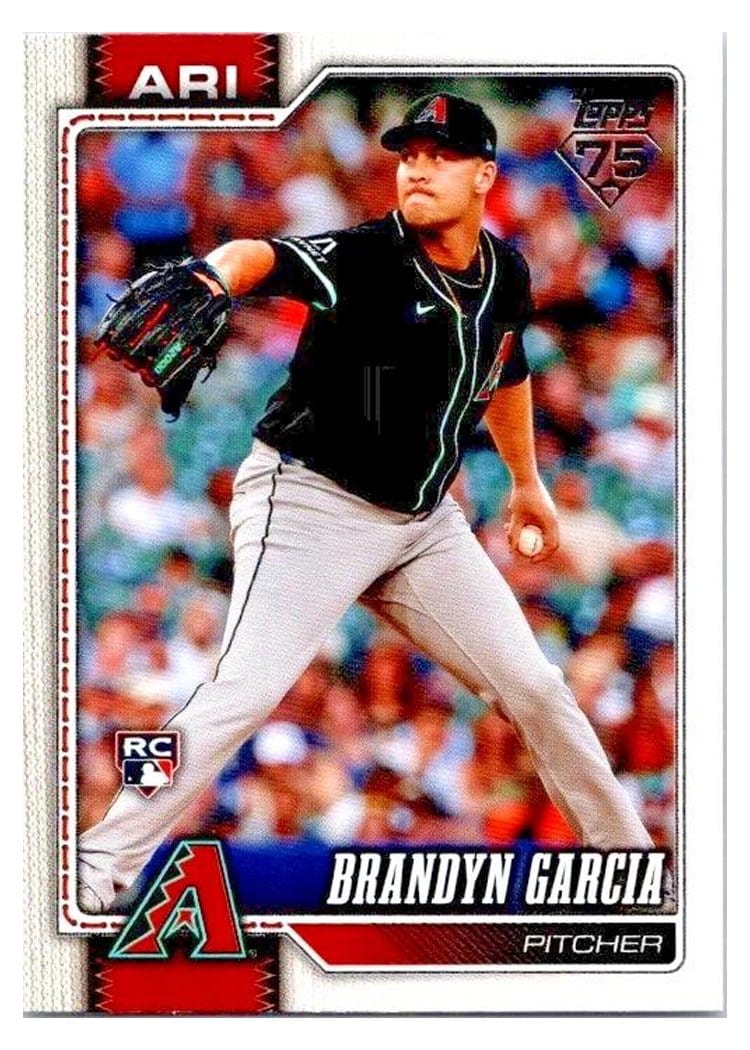 2026 Topps Base Set Brandyn Garcia #163 card