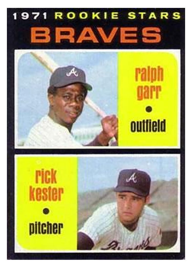 1971 Topps Braves 1971 Rookie Stars #494 card