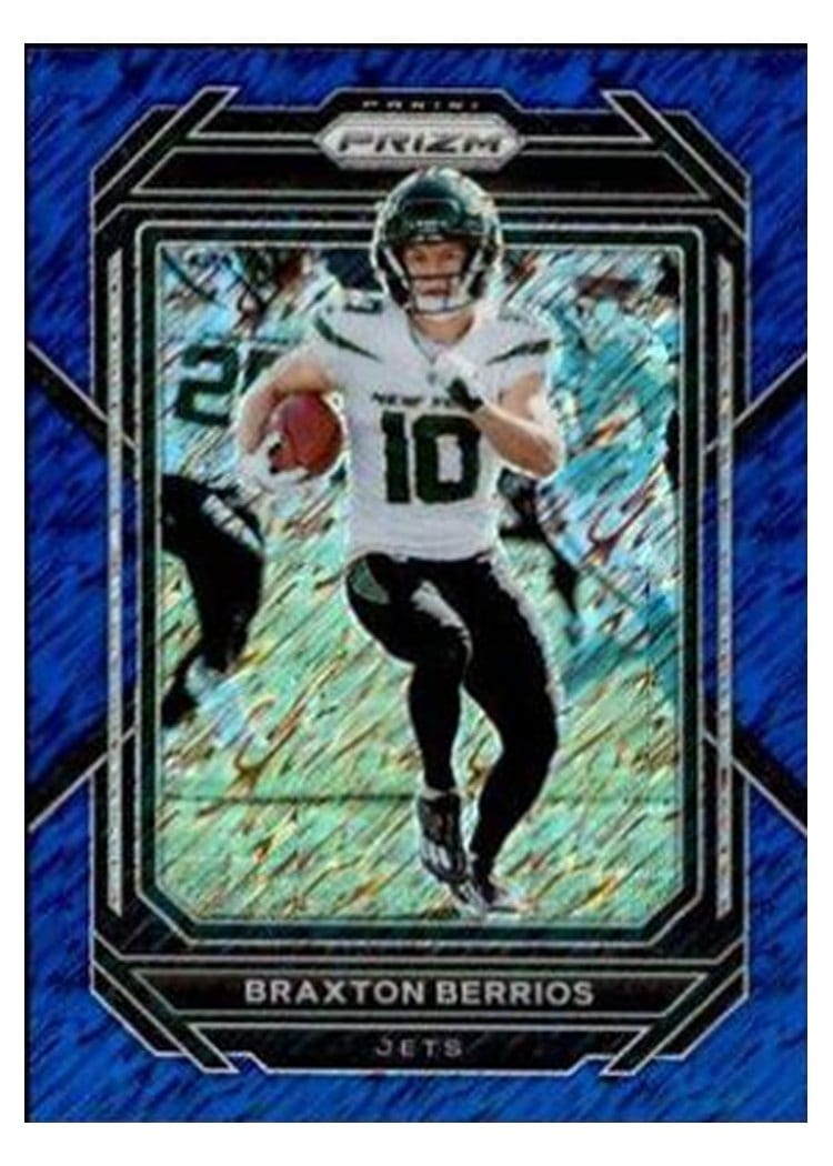 2022 Panini Prizm Base Set Braxton Berrios #227 card