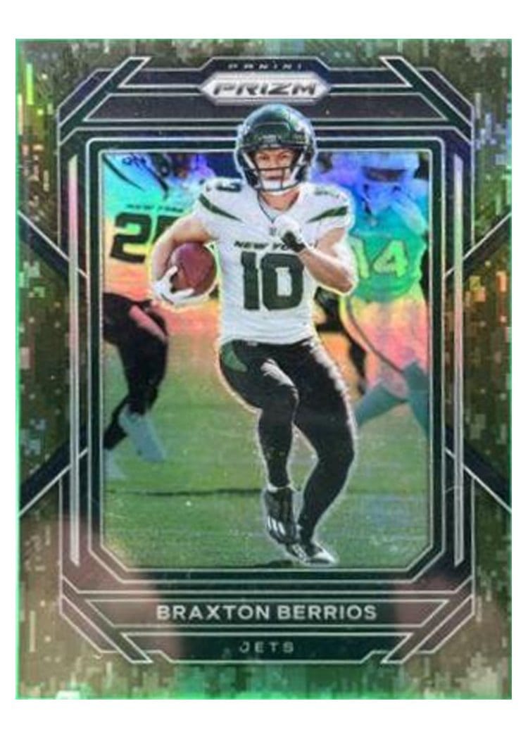 2022 Panini Prizm Base Set Braxton Berrios #227 card