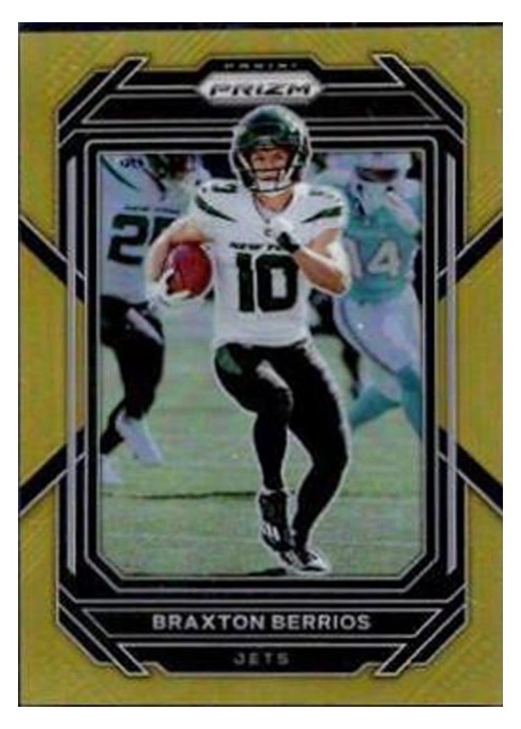 2022 Panini Prizm Base Set Braxton Berrios #227 card