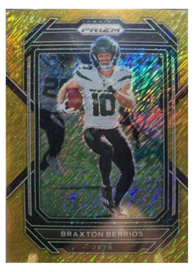2022 Panini Prizm Base Set Braxton Berrios #227 card