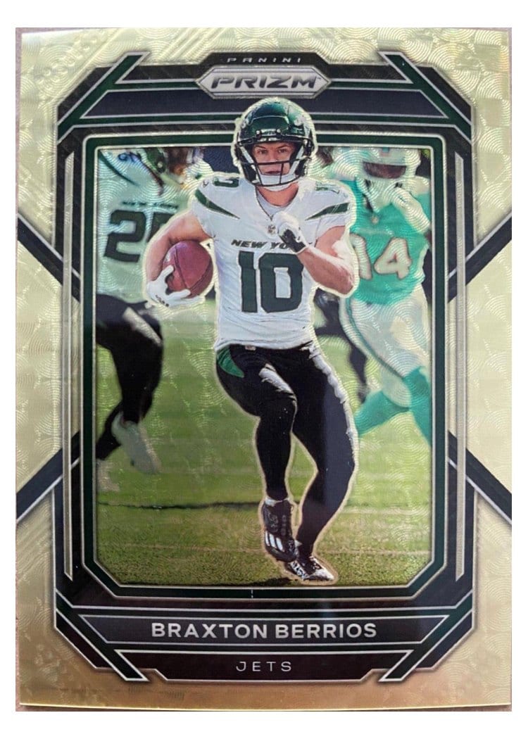 2022 Panini Prizm Base Set Braxton Berrios #227 card