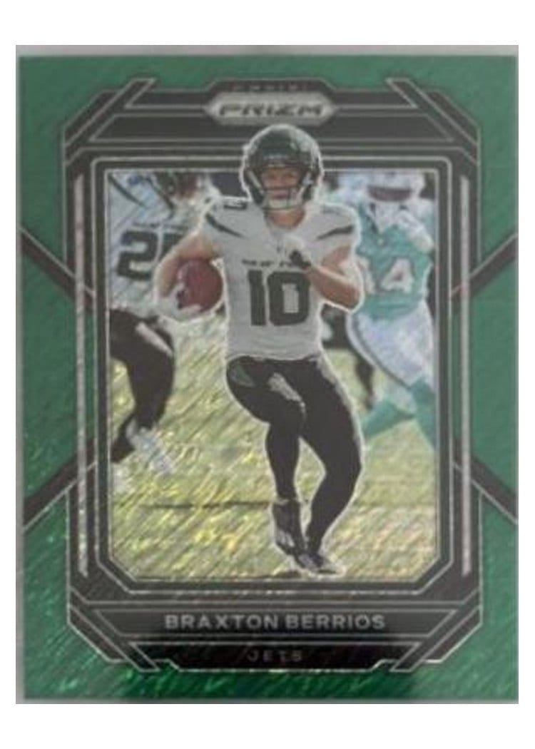 2022 Panini Prizm Base Set Braxton Berrios #227 card