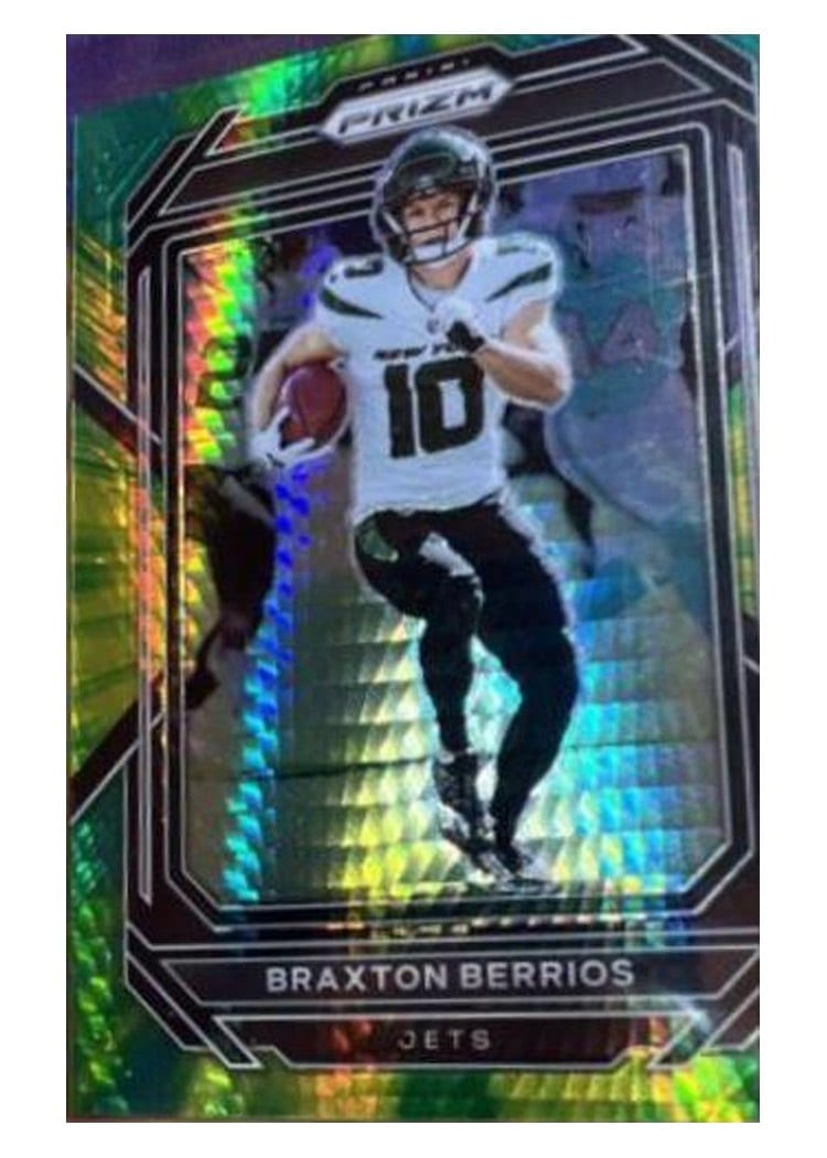 2022 Panini Prizm Base Set Braxton Berrios #227 card