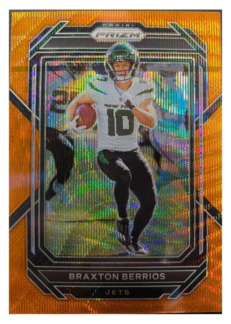 2022 Panini Prizm Base Set Braxton Berrios #227 card