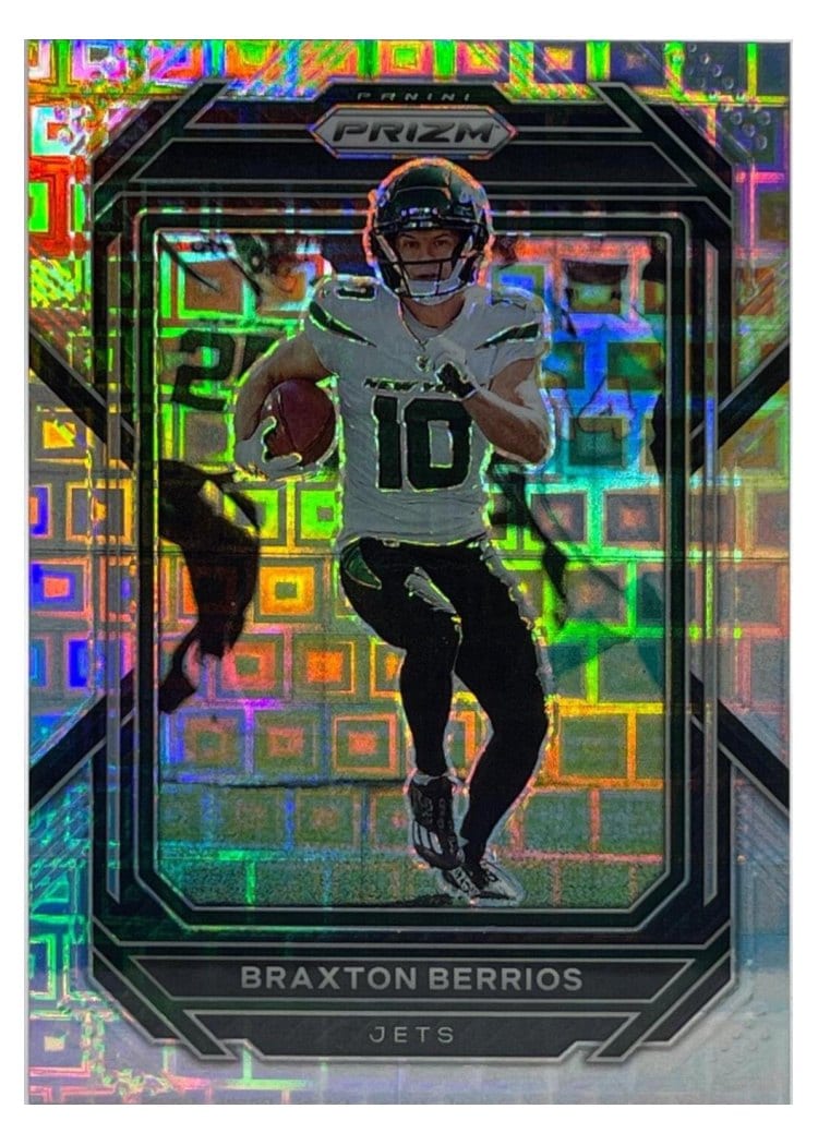 2022 Panini Prizm Base Set Braxton Berrios #227 card