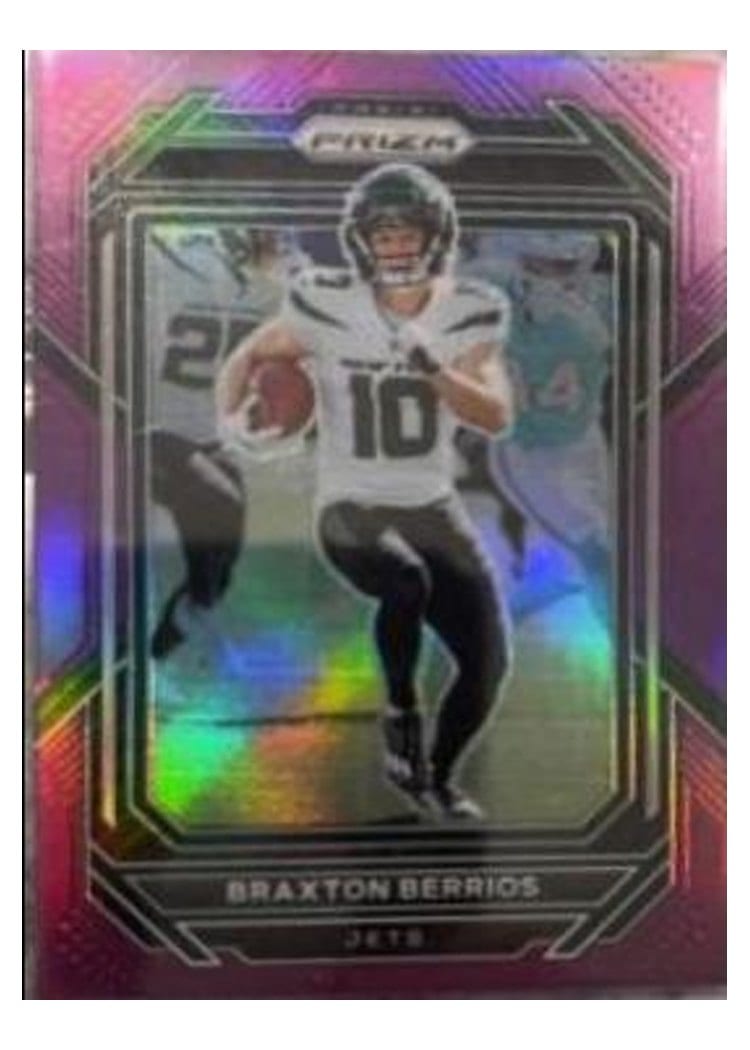 2022 Panini Prizm Base Set Braxton Berrios #227 card