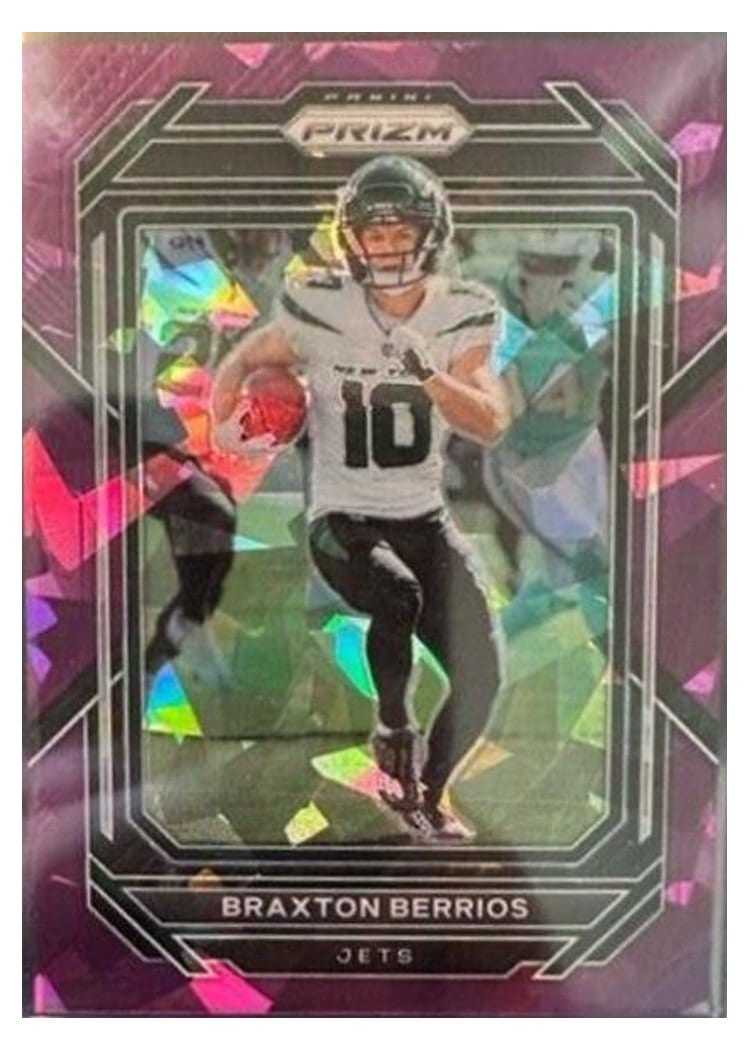 2022 Panini Prizm Base Set Braxton Berrios #227 card