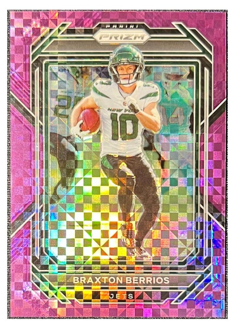 2022 Panini Prizm Base Set Braxton Berrios #227 card