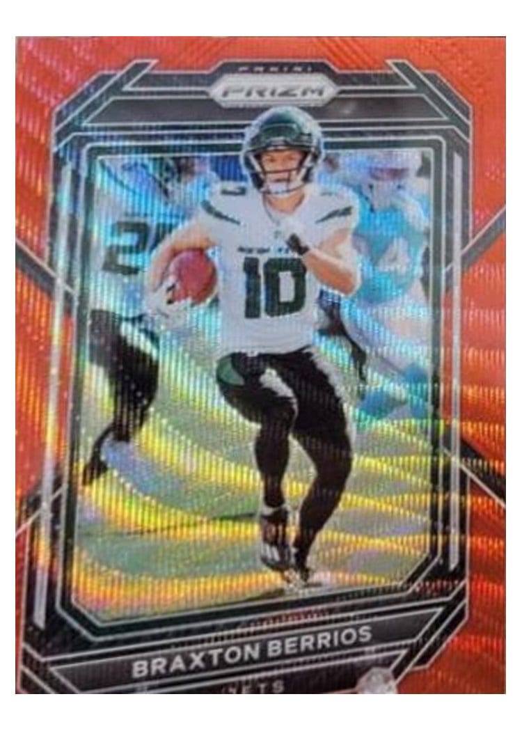 2022 Panini Prizm Base Set Braxton Berrios #227 card