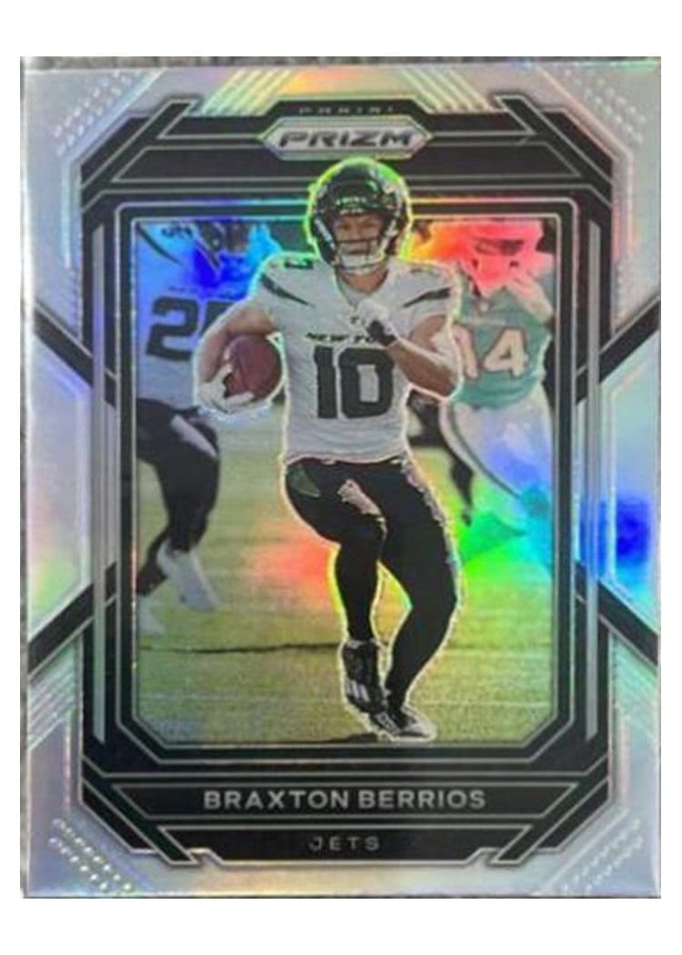 2022 Panini Prizm Base Set Braxton Berrios Silver #227 card