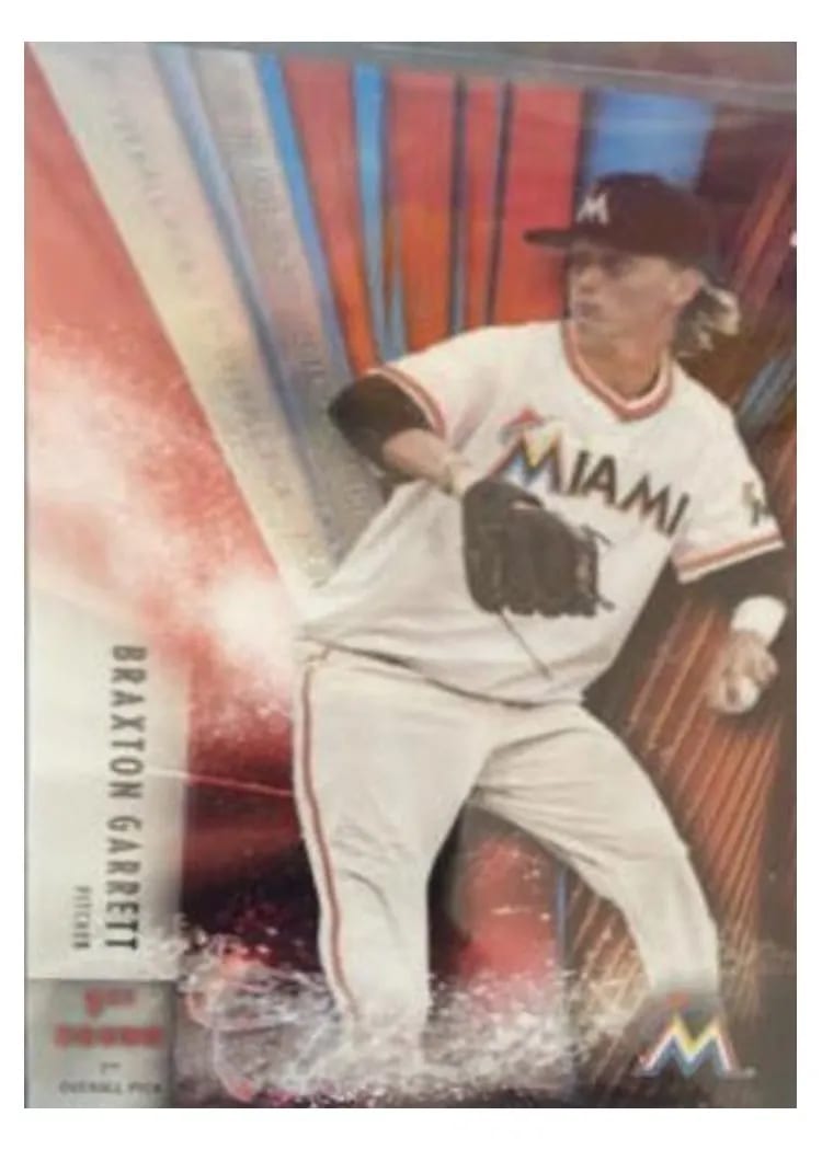 2016 Bowman Draft Braxton Garrett #BD-10 card