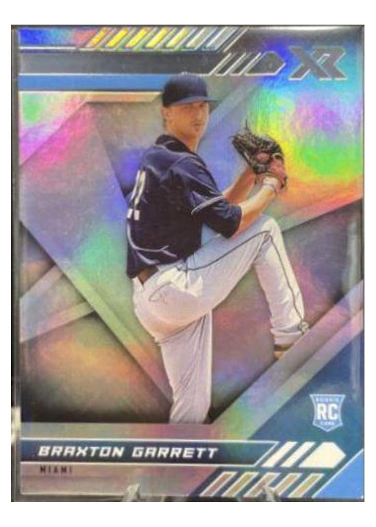 2021 Panini Chronicles XR Braxton Garrett #10 card