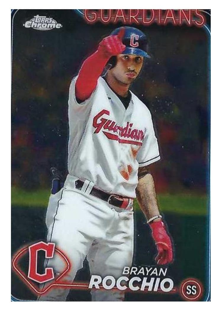 2024 Topps Chrome Base Set Brayan Rocchio #113 card