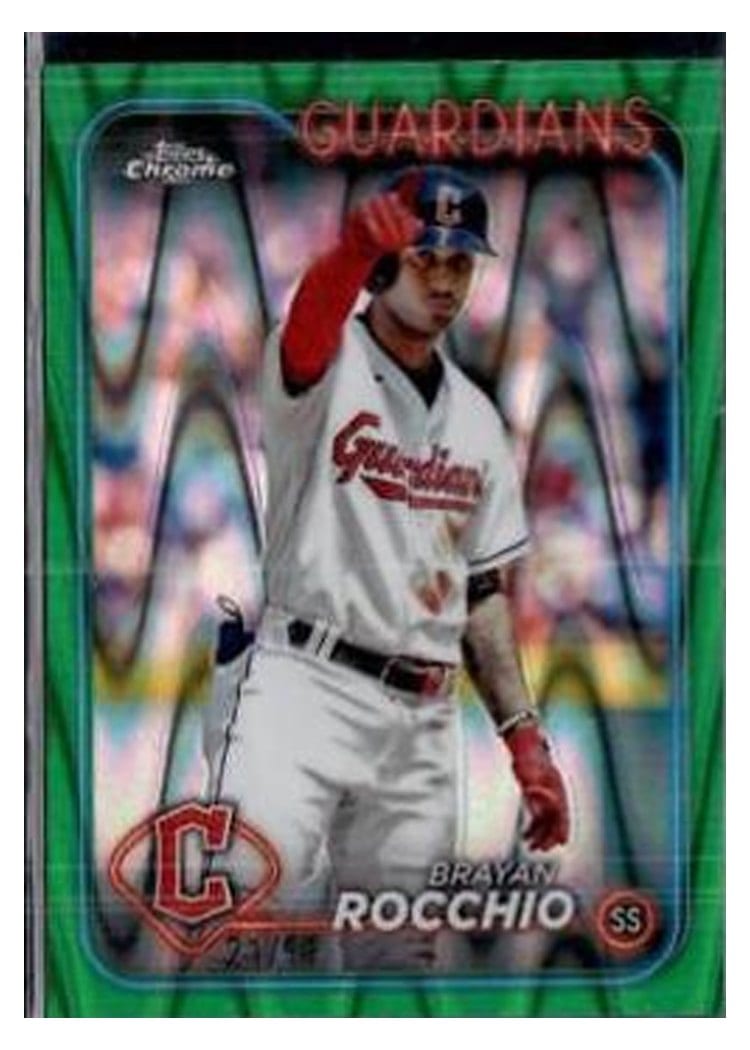 2024 Topps Chrome Base Set Brayan Rocchio #113 card