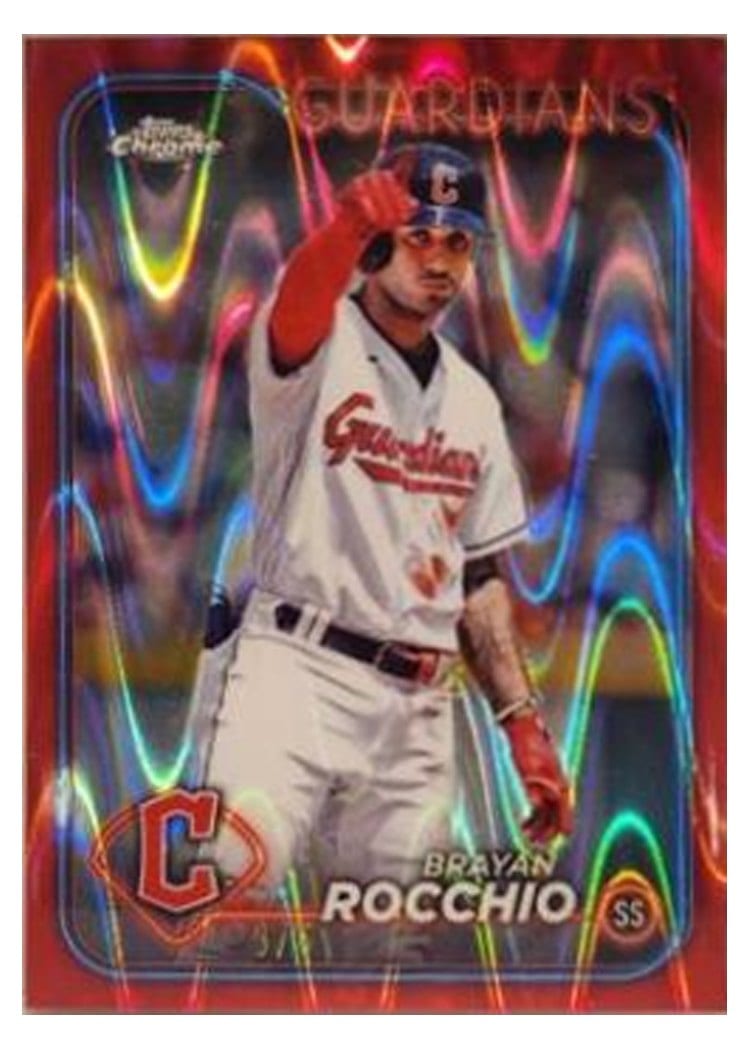2024 Topps Chrome Base Set Brayan Rocchio #113 card