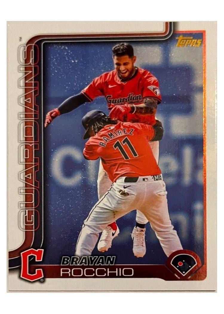 2025 Topps Base Set Brayan Rocchio #194 card
