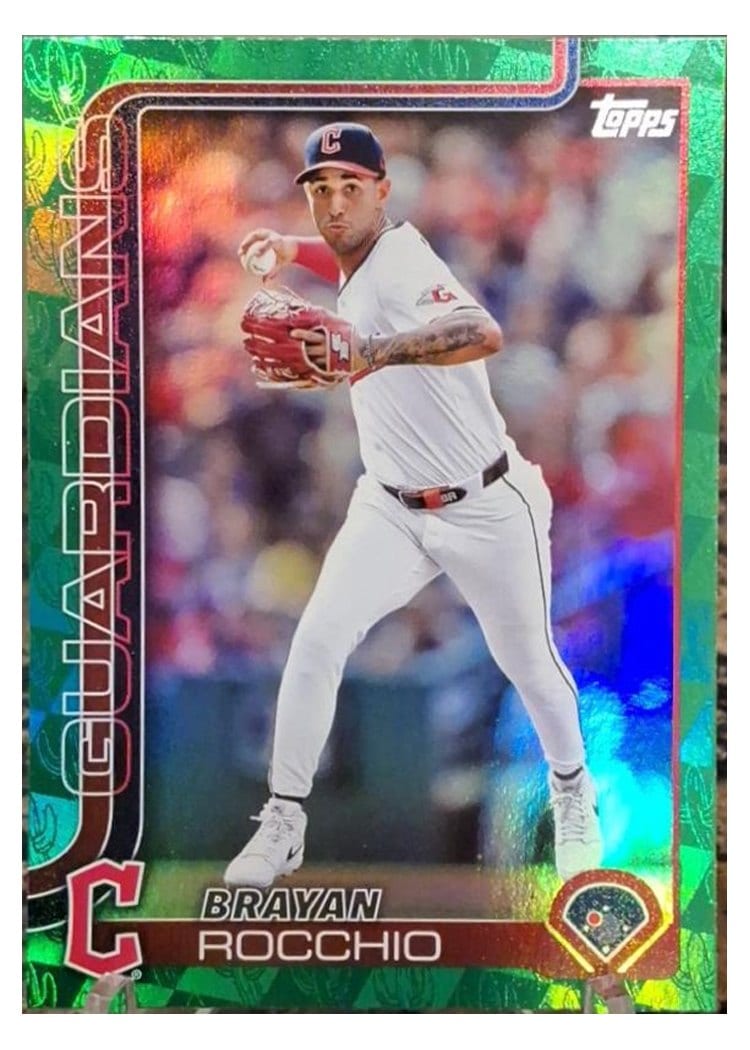 2025 Topps Base Set Brayan Rocchio #194 card