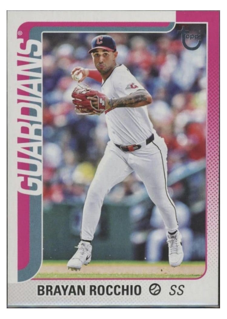2025 Topps Base Set Brayan Rocchio #194 card