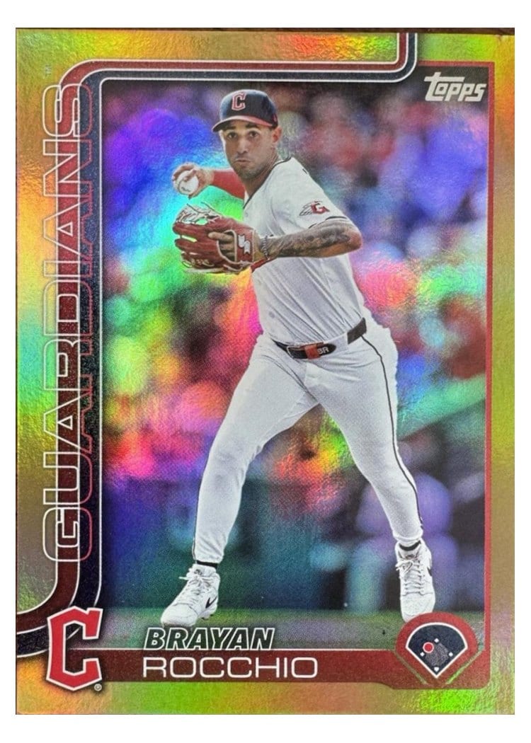 2025 Topps Base Set Brayan Rocchio #194 card