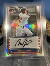 2025 Panini Stars & Stripes 18U National Team Signatures Brayden Jaksa #NTS-BJ card