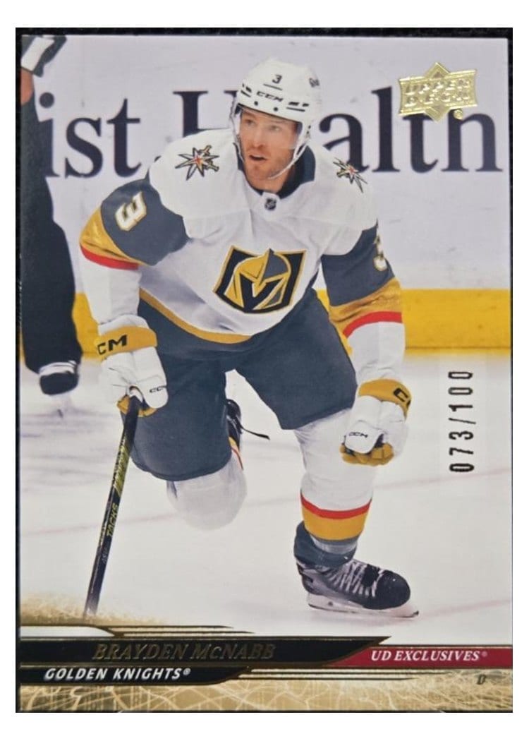 2024-25 Upper Deck Base Set Brayden McNabb #641 card