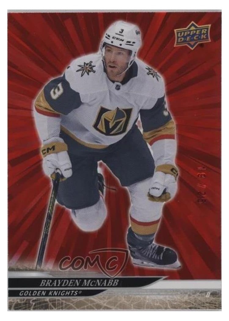 2024-25 Upper Deck Base Set Brayden McNabb #641 card