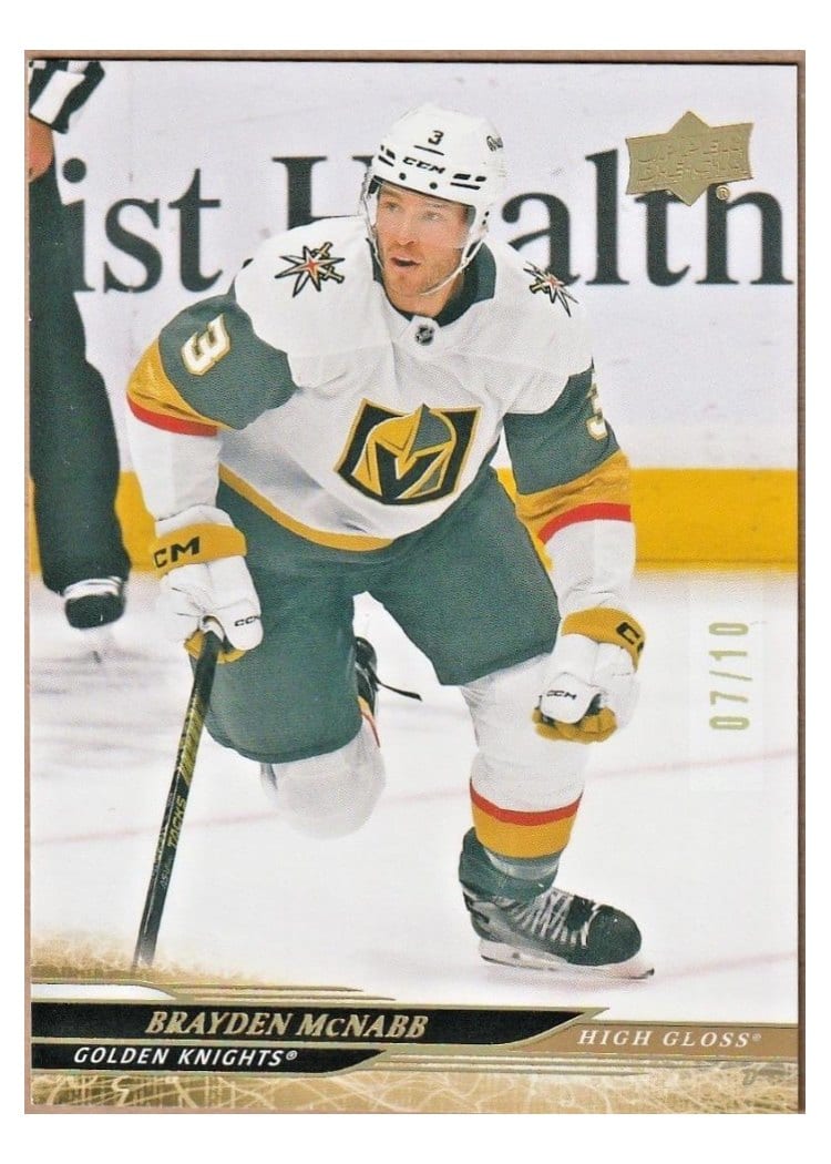 2024-25 Upper Deck Base Set Brayden McNabb #641 card